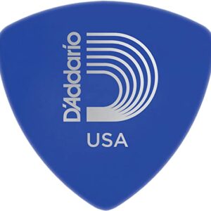 Planet Waves 2DBU5-100 Duralin Wide Picks 1.00mm Medium/Heavy - blue (100 pack)