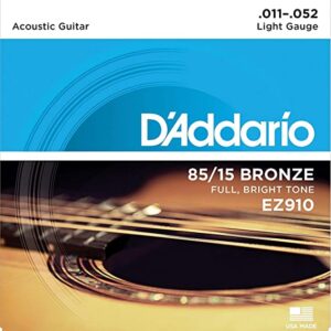 D'Addario EZ910 Acoustic Guitar Strings,