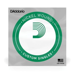 D'Addario NW021 Nickel Wound Electric Guitar Single String.021