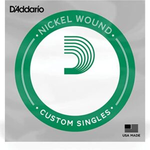 D'Addario NW038 Nickel Wound Electric Guitar Single String.038