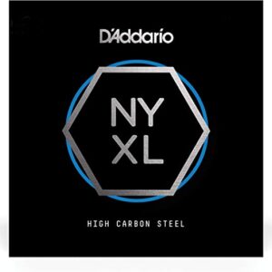 D'Addario NYS013 Single Plain Steel Guitar String.013
