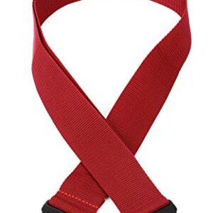 PLANET WAVES Guitar Strap 50mm Planet Lock Classic Red PWSPL201