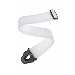 PlanetWaves PWSPL208 Planet Lock 50 mm Polypropylene Guitar Strap, White