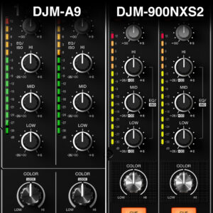 DJM-A9 4-channel professional DJ mixer (black)