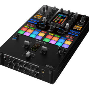 DJM-S11 Professional scratch style 2-channel DJ mixer (Black)