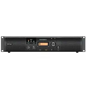 Behringer NX1000D Ultra-Lightweight 1000-Watt Class-D Power Amplifier with DSP Control and SmartSense Loudspeaker Impedance Compensation
