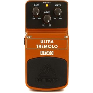 Behringer UT300 Ultra Tremolo Classic Tremolo Effects Pedal