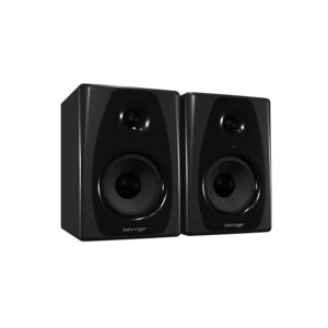 Behringer 50USB Studio 150W Bi-Amped Reference Studio Monitor Speakers with USB Input (Black)