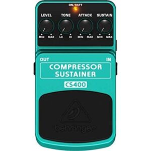 Behringer CS400 Compressor Sustainer Ultimate Dynamics Effects Pedal