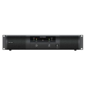Behringer NX1000 Ultra-Lightweight 1000-Watt Class-D Power Amplifier with SmartSense Loudspeaker Impedance Compensation