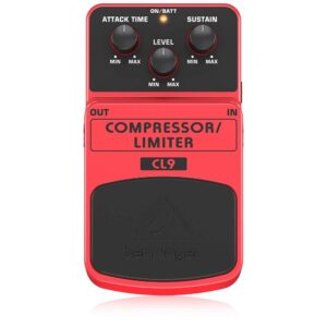 Behringer COMPRESSOR/LIMITER CL9 Classic Compressor/Limiter Effects Pedal