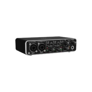 Behringer U-Phoria UMC204HD Audiophile 2x4, 24-Bit/192 kHz USB Audio/MIDI Interface with Midas Mic Preamplifiers (Copy)