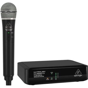 Behringer ULM300MIC High-Performance 2.4 GHz Digital Wireless System with Handheld Microphone and Receiver