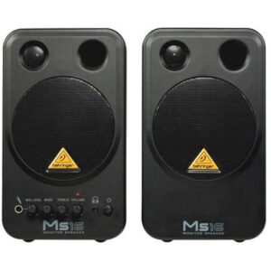 Behringer Ms16 RCA Active Personal Woofer Monitor System, Black